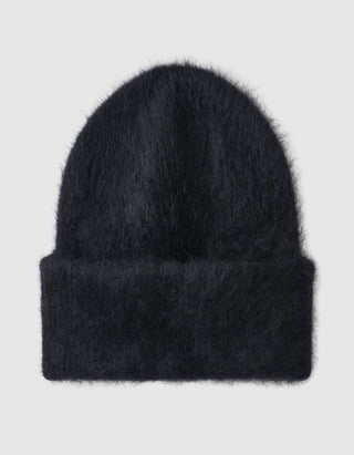 Fuzzy Kaschmir-Beanie Rib Brushed