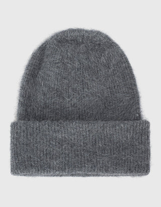 Fuzzy Kaschmir-Beanie Rib Brushed