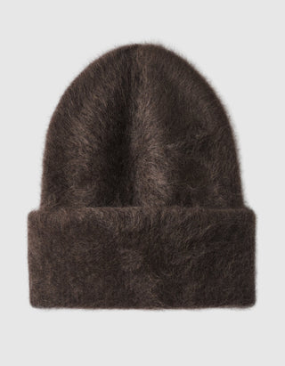 Fuzzy Kaschmir-Beanie Rib Brushed