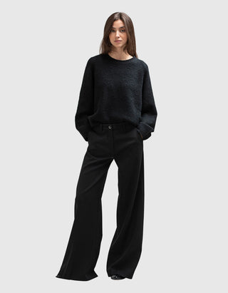 Wide-Leg Woll-Hose Nadia