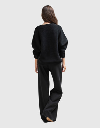 Kaschmirpullover Brushed Round Neck