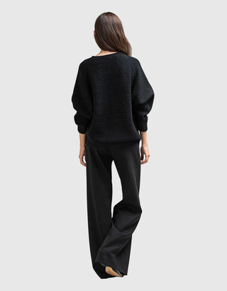 Wide-Leg Woll-Hose Nadia