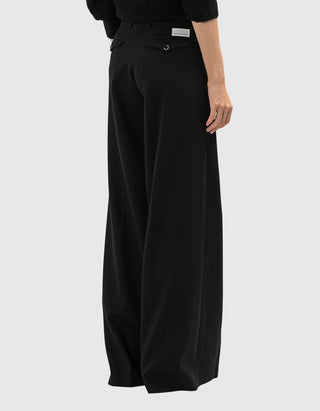 Wide-Leg Woll-Hose Nadia
