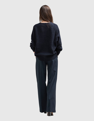 Kaschmirpullover Brushed Round Neck