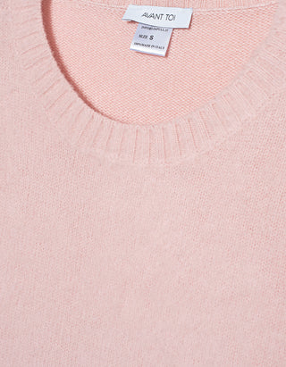 Kaschmirpullover Brushed Round Neck