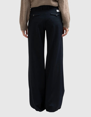 Wide-Leg Woll-Hose Nadia