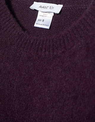 Brushed Kaschmir-Pullover