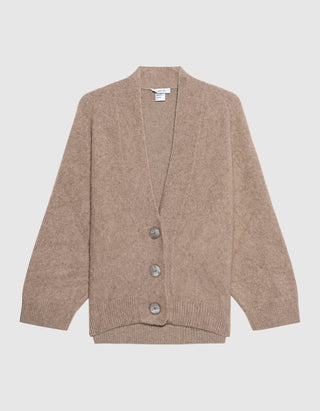 Oversize Kaschmir-Cardigan