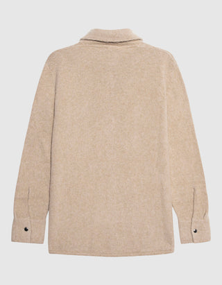 Oversize Wolle-Kaschmir-Mix Hemd