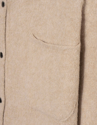 Oversize Wolle-Kaschmir-Mix Hemd