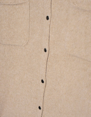 Oversize Wolle-Kaschmir-Mix Hemd