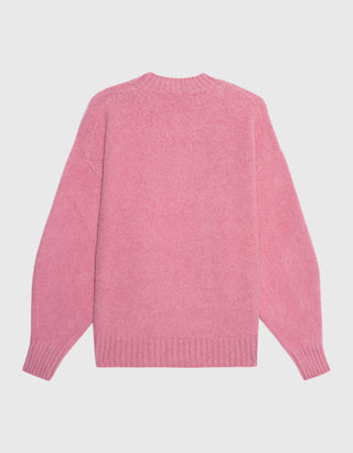 Brushed Wolle-Kaschmir Oversize-Pullover