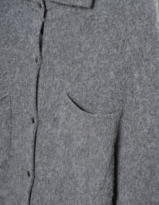 Oversize Woll-Hemd mit Kaschmiranteil