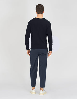 Bundfaltenhose mit Eingrifftaschen