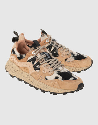 Veloursleder-Sneaker Yamano 3 im Patchwork-Design