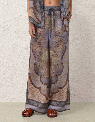 Seiden-Hose Wanderlust Relaxed