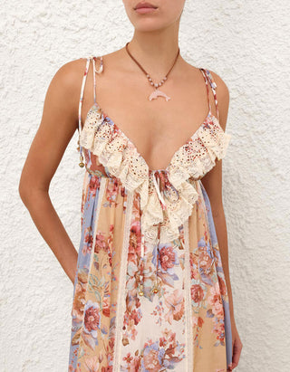 Trägerkleid Awaken Lace Trim