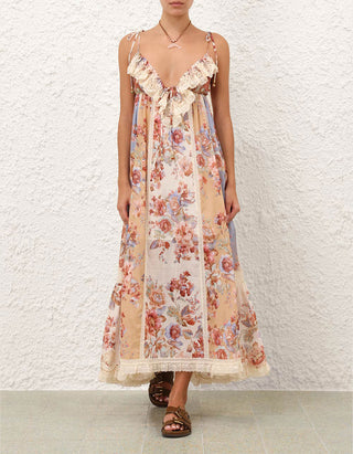 Trägerkleid Awaken Lace Trim