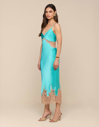 Seiden-Kleid Scotly Lace