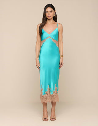 Seiden-Kleid Scotly Lace
