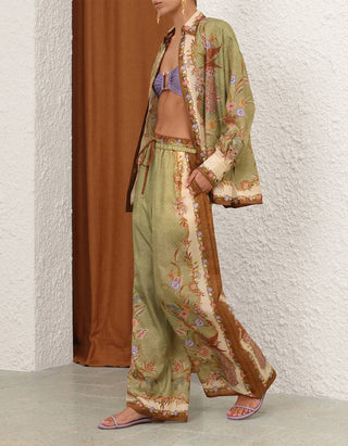 Wide-Leg Seiden-Hose Indra Relaxed
