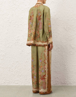 Wide-Leg Seiden-Hose Indra Relaxed