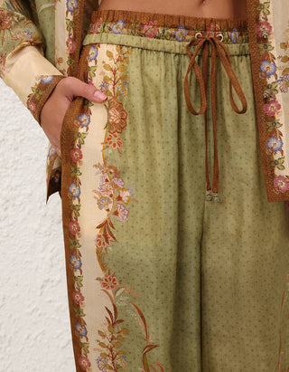 Wide-Leg Seiden-Hose Indra Relaxed