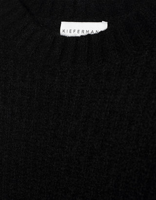 Gerippter Kaschmir-Mix Pullover Aijana