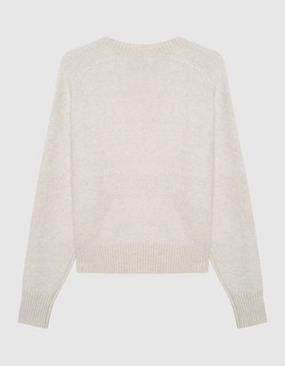 Kaschmir-Mix Pullover Amanzia mit Raglanärmeln