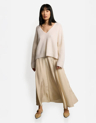 Ausgestellter Maxi-Rock Nirashana