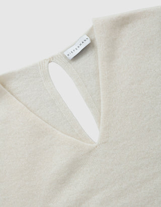 Kaschmir-Pullover Semadara mit Cut-Out