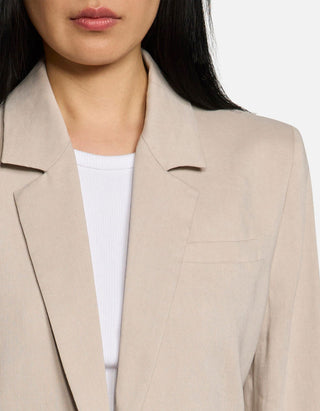 Leinen-Viskose Blazer Karmahala