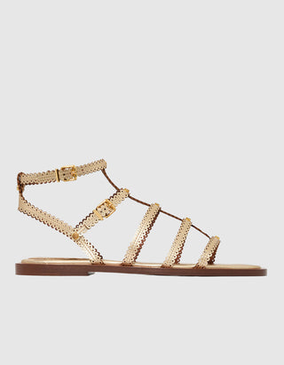 Leder-Sandalen Goldie