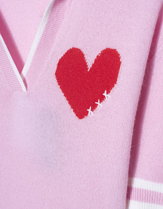 Wolle-Kaschmir-Mix Poloshirt Lucy