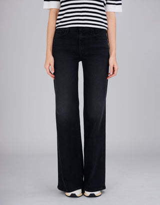 High-Waist Wide-Leg-Jeans The Roller Sneak