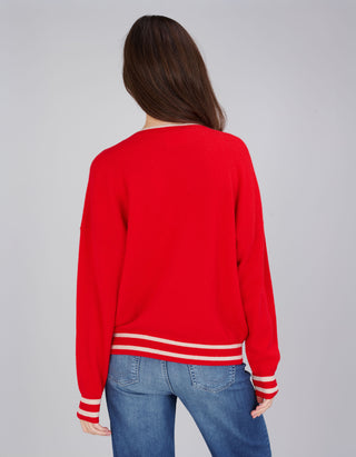 Wolle-Kaschmir-Mix Pullover Paula mit V-Ausschnitt