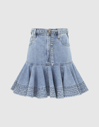 Jeans-Rock Indra Denim Mini