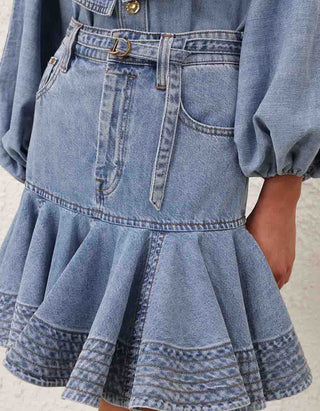 Jeans-Rock Indra Denim Mini