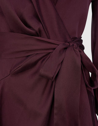 Seiden-Wickelkleid Silk Wrap Mini
