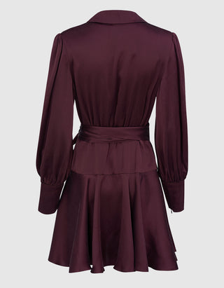 Seiden-Wickelkleid Silk Wrap Mini