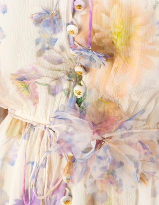Overall Luna Ruffle mit Bindegürtel