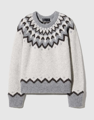 Woll-Mix Pullover Alan Fair Isle