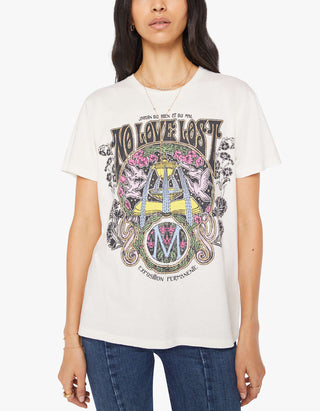 Bedrucktes Oversize T-Shirt The Rowdy im Vintage-Stil