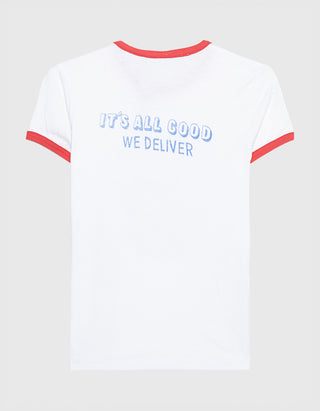 Bedrucktes T-Shirt The Lil Goodie Ringer