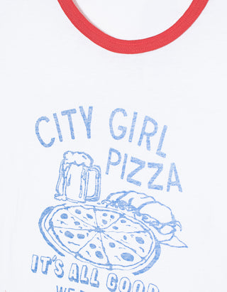 Bedrucktes T-Shirt The Lil Goodie Ringer