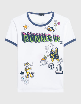 Bedrucktes T-Shirt The Lil Goodie Ringer