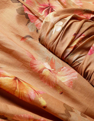 Midi-Kleid Mahon mit Schleifen-Details