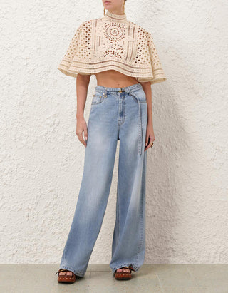 Wide-Leg Jeans Indra Denim Relaxed