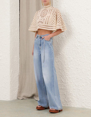 Wide-Leg Jeans Indra Denim Relaxed