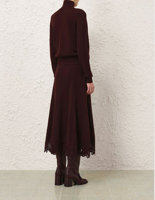 Midi-Rock Valiant Merino Lace